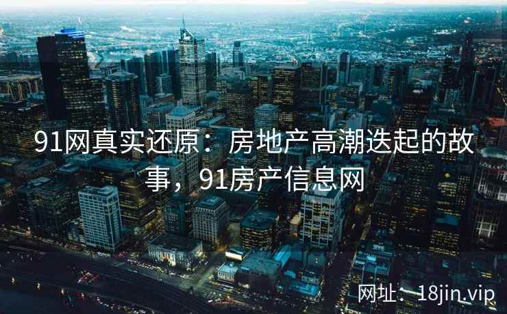 91网真实还原：房地产高潮迭起的故事，91房产信息网
