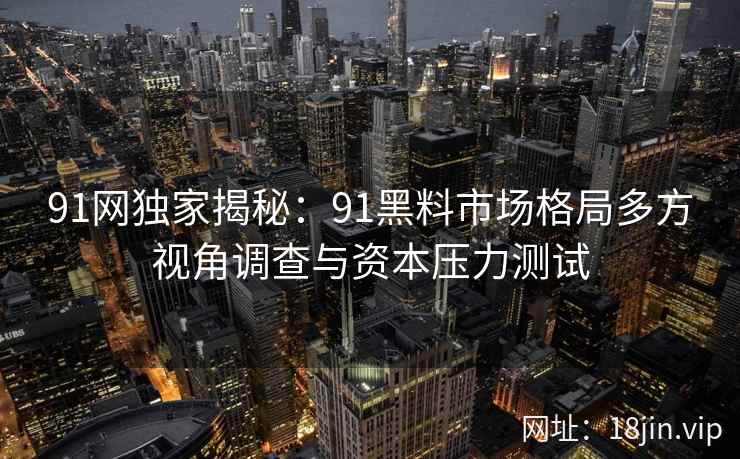 91网独家揭秘：91黑料市场格局多方视角调查与资本压力测试