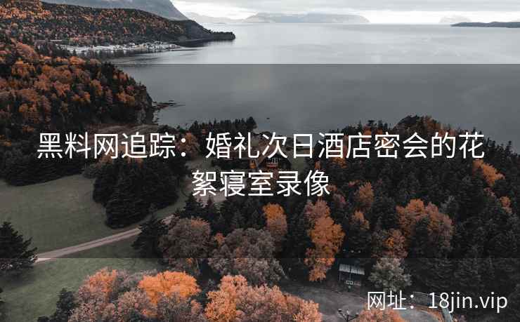 黑料网追踪：婚礼次日酒店密会的花絮寝室录像