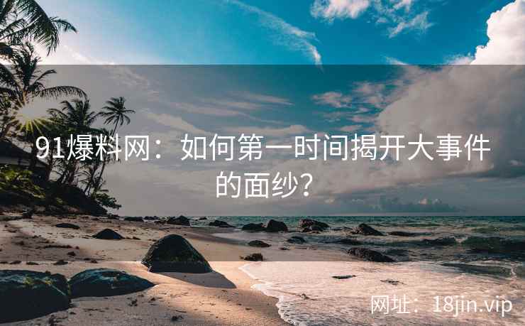 91爆料网：如何第一时间揭开大事件的面纱？